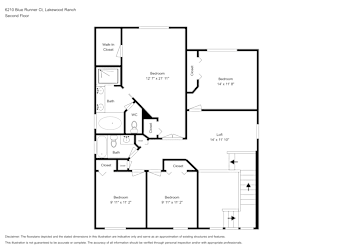 Floor plan 2 for 6210 Blue Runner Ct