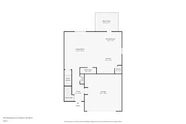 Floor plan 1 for 6215 Nathaniel Ln