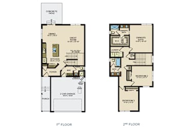 Floor plan 1 for 6223 Yellowthroat Ter