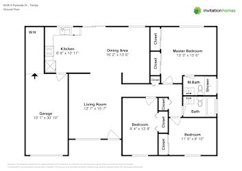 Floor plan 1 for 6226 S Parkside Dr