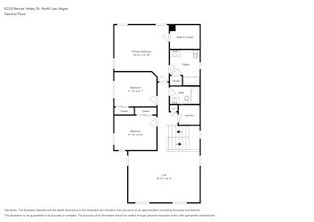 Floor plan 2 for 6229 Mercer Valley St