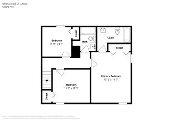 Floor plan 2 for 6235 Creekford Ln