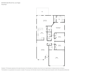 Floor plan 1 for 6240 Branded Brook Ave