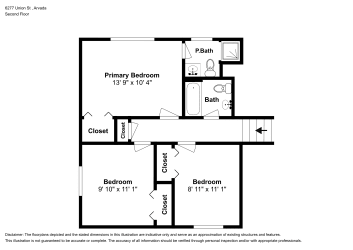 Floor plan 2 for 6277 Union St