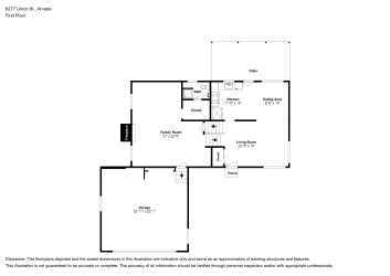Floor plan 1 for 6277 Union St