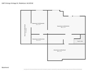 Floor plan 1 for 6287 Vinings Vintage Dr