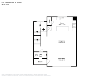 Floor plan 2 for 6309 Paddington Bend Dr