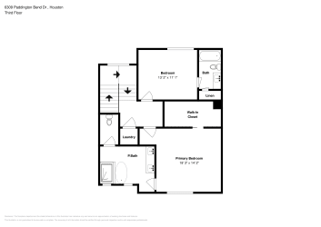 Floor plan 3 for 6309 Paddington Bend Dr