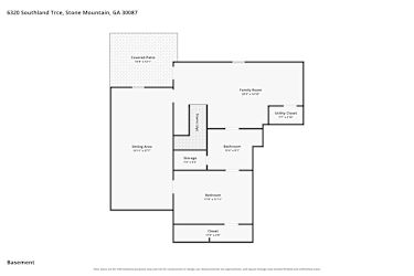 Floor plan 1 for 6320 Southland Trce