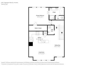 Floor plan 2 for 6351 Paddington Bend Dr
