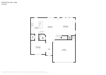 Floor plan 1 for 636 Wood Point Way