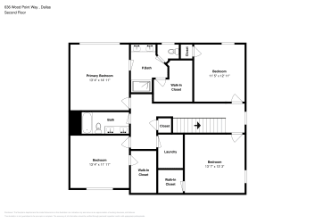 Floor plan 2 for 636 Wood Point Way