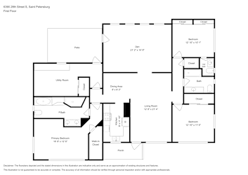 Floor plan 1 for 6390 28th St S