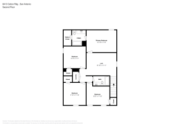 Floor plan 2 for 6413 Cotton Rdg