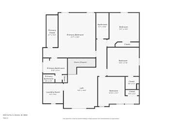 Floor plan 2 for 6505 Fairfax Ct