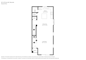 Floor plan 2 for 6513 47th Ave NE