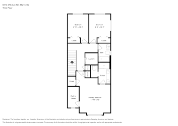 Floor plan 3 for 6513 47th Ave NE