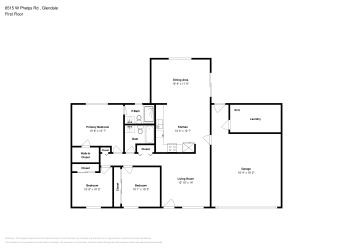Floor plan 1 for 6515 W Phelps Rd