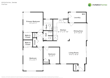 Floor plan 1 for 6518 N 61st Ave