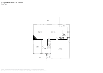 Floor plan 1 for 6524 Prosperity Commons Dr