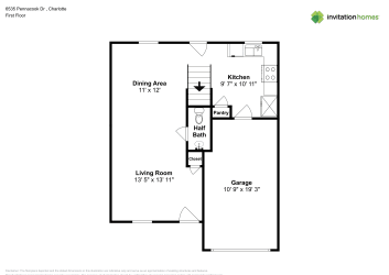 Floor plan 1 for 6535 Pennacook Dr
