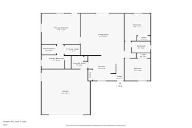 Floor plan 1 for 6553 Emil Ave