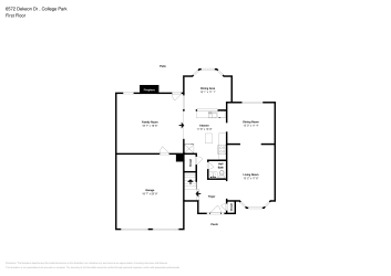 Floor plan 1 for 6572 Dekeon Dr