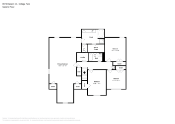 Floor plan 2 for 6572 Dekeon Dr