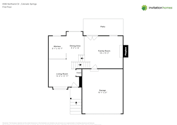 Floor plan 1 for 6580 Northwind Dr