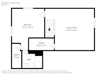 Floor plan 1 for 6594 Harvey Ln