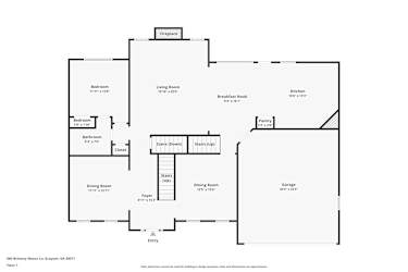 Floor plan 2 for 660 Brittany Manor Ln