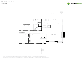 Floor plan 2 for 6603 Mitchell Ln SW
