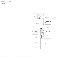 Floor plan 1 for 661 S Catalina St