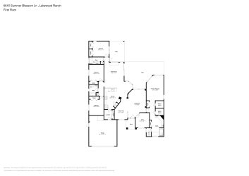 Floor plan 1 for 6615 Summer Blossom Ln