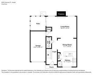 Floor plan 1 for 6635 Coventry Pt