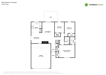 Floor plan 1 for 6649 Parkwood Dr