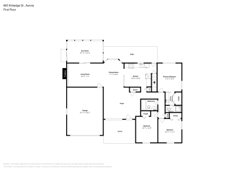 Floor plan 1 for 665 Kittredge St