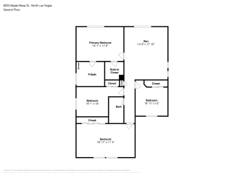 Floor plan 2 for 6653 Maple Mesa St
