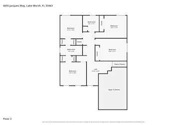 Floor plan 2 for 6655 Jacques Way