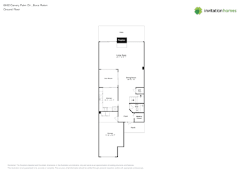 Floor plan 1 for 6692 Canary Palm Cir