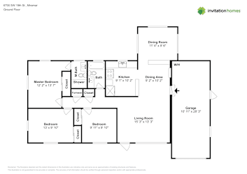 Floor plan 1 for 6700 SW 19th St