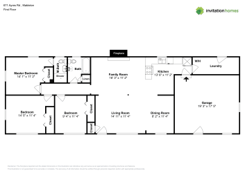 Floor plan 1 for 671 Ayres Rd