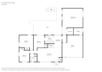 Floor plan 2 for 671 Helene Pl NE
