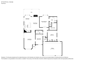 Floor plan 1 for 6715 N 87th Ave