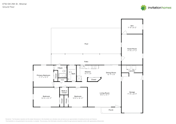 Floor plan 1 for 6750 SW 25th St