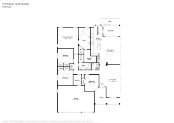 Floor plan 1 for 6751 Bulrush Ct