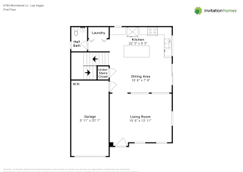 Floor plan 1 for 6783 Wormwood Ln