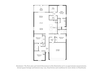 Floor plan 1 for 6786 Falls Chase Ln