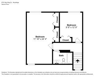 Floor plan 2 for 6791 Red Wing Dr