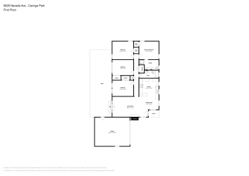 Floor plan 1 for 6828 Nevada Ave